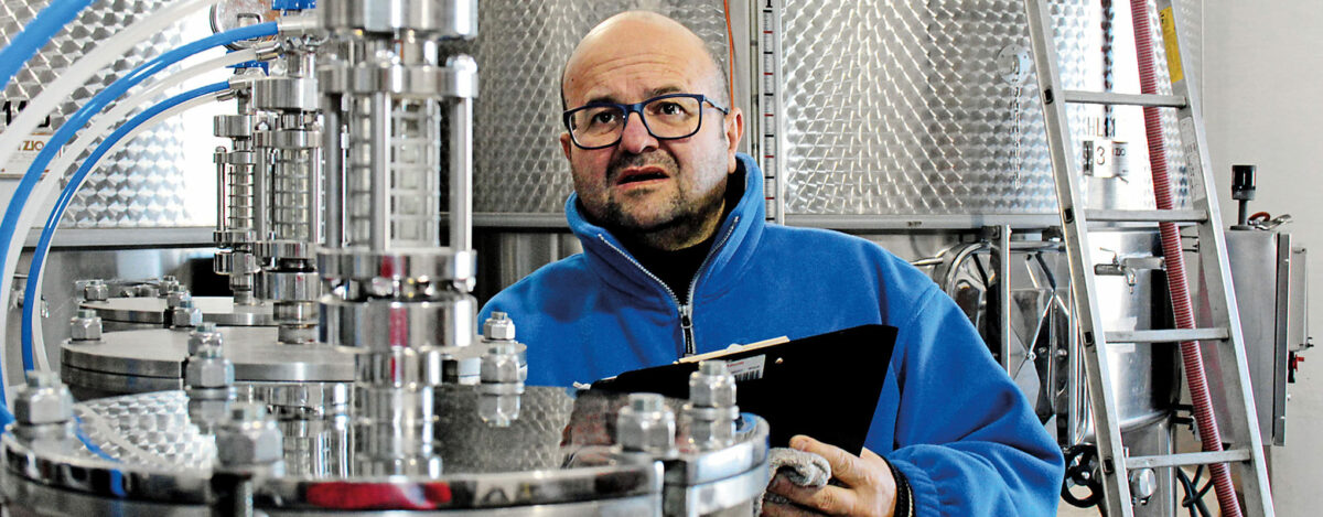Filtrazione del Vino